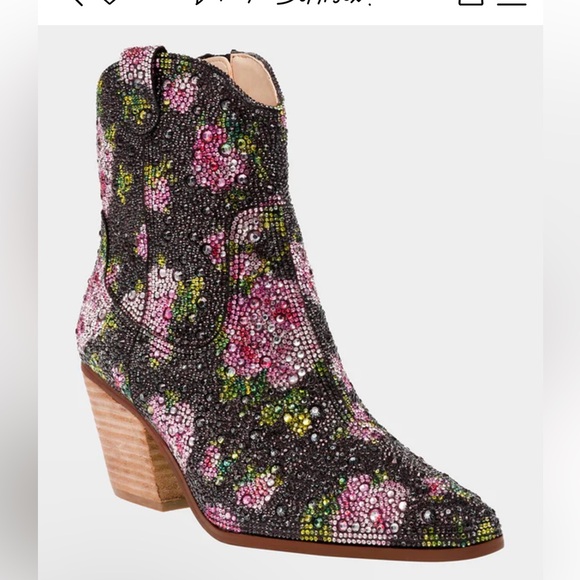 New Betsey Johnson Women's Diva Western Boot size 8.5 - Picture 5 of 8